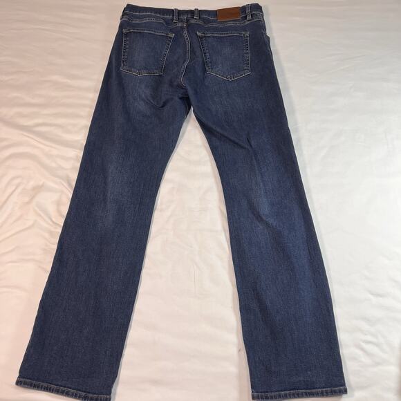 Tecovas Jeans Mens Size 36x34 Dark Wash Blue Standard Fit Denim Cowboy Rancher - Picture 10 of 14